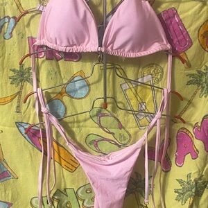 Pink Triangle Bikini Set 2 for 10